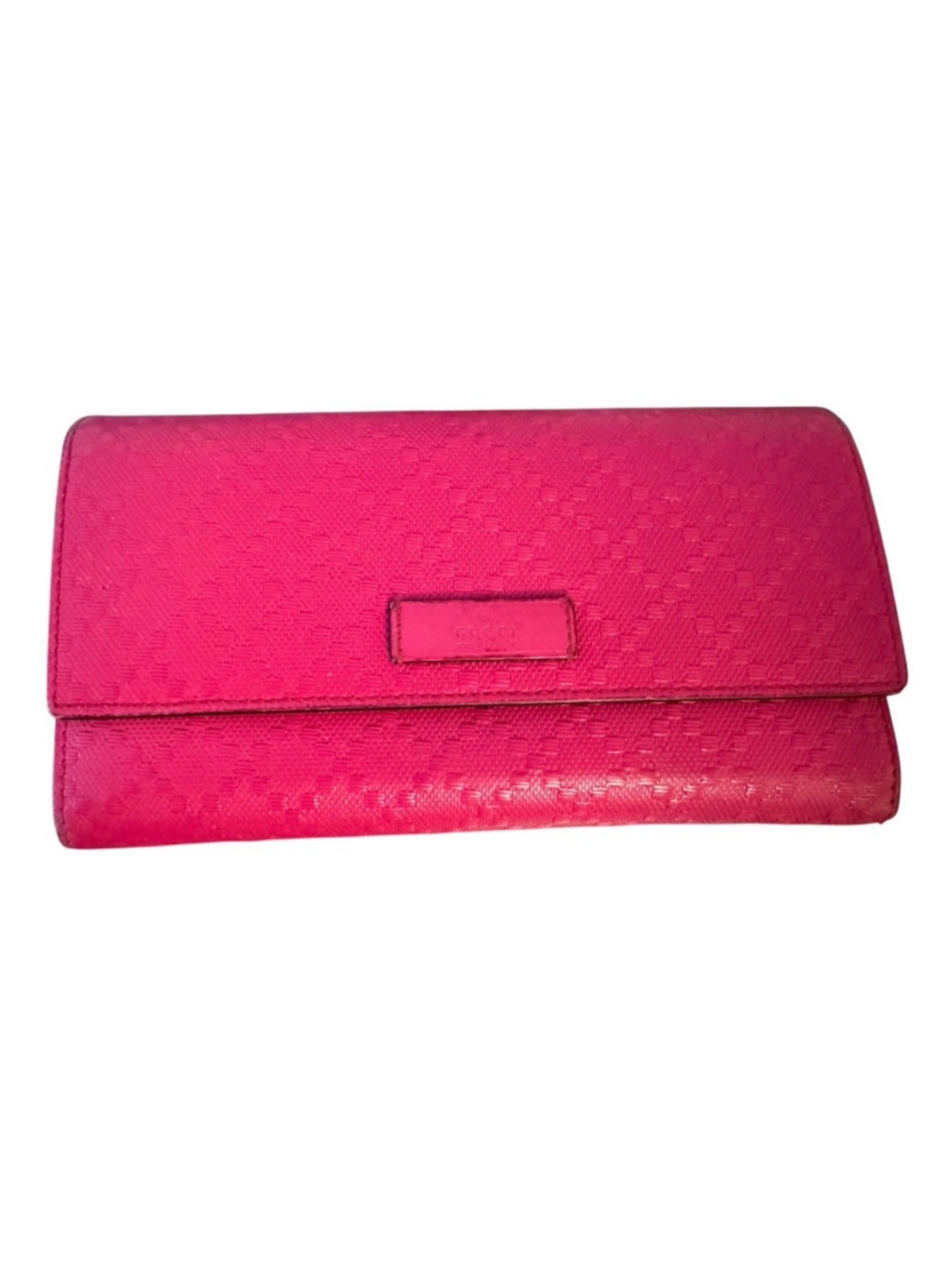 Gucci Bright Diamante Leather Continental Wallet